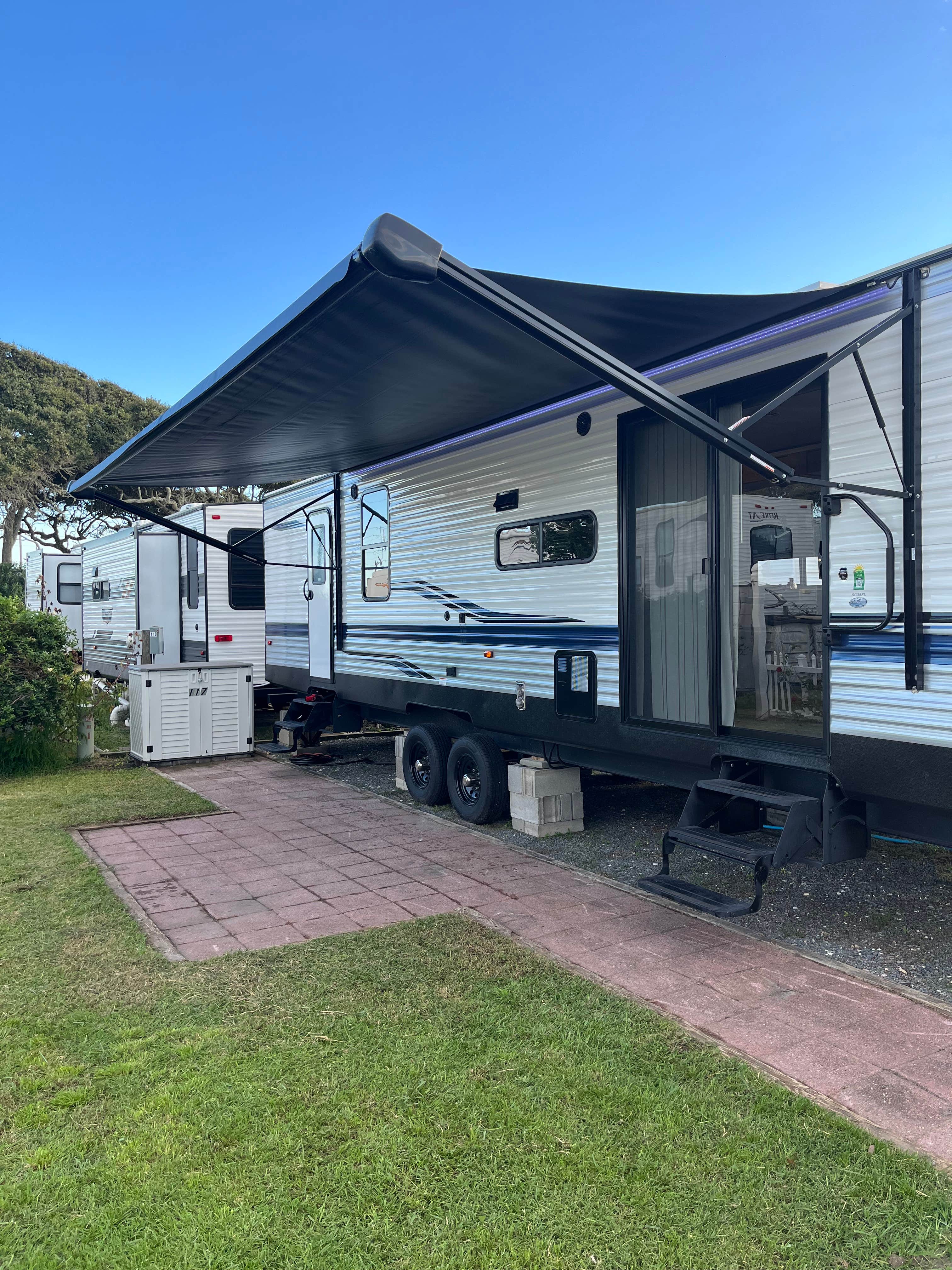 Jake P.'s photo of rv camping at Topsail Beach Escape RV near Leland, NC