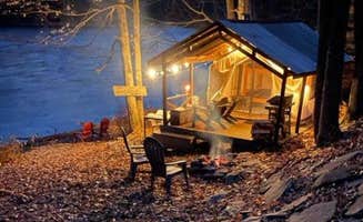 The Dyrt's photo at Tentrr Signature Site - River's Edge Sunrise near Rowland, PA