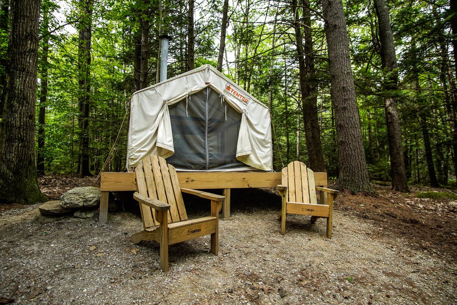 The Dyrt's photo at Tentrr State Park Site - Maine Bradbury State Park - Site 2 - Single Camp near Gray, ME