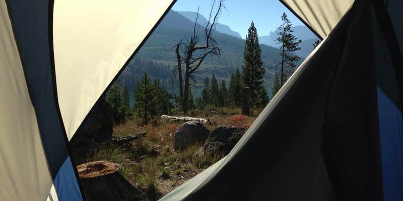 Camper submitted image from Green River Lakes Campground — Bridger Teton National Forest