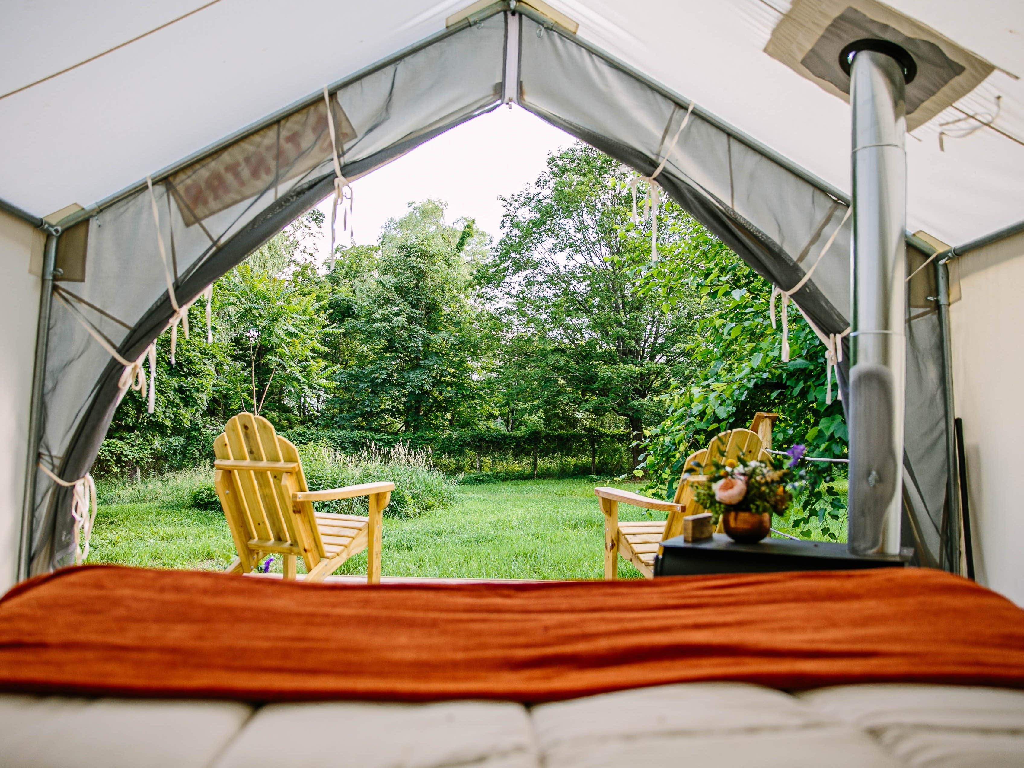 The Dyrt's photo at Tentrr Signature Site - The Old Catskill Game Farm Abandoned Zoo: Fido's Vineyard near Catskill, NY