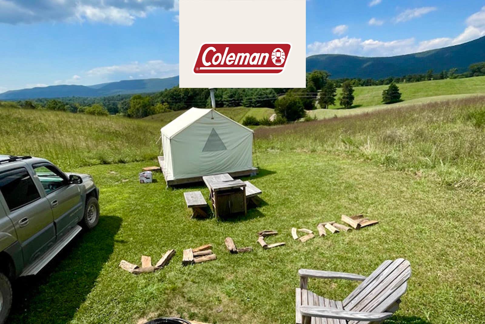 The Dyrt's photo at Tentrr Signature Site - Hills of the Angels - Coleman Outfitted Site near Basye, VA