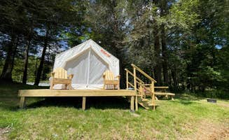 The Dyrt's photo at Tentrr Signature Site - Lakeview Glampsite "Lakeside Lounge" (G2) near Paupack, PA