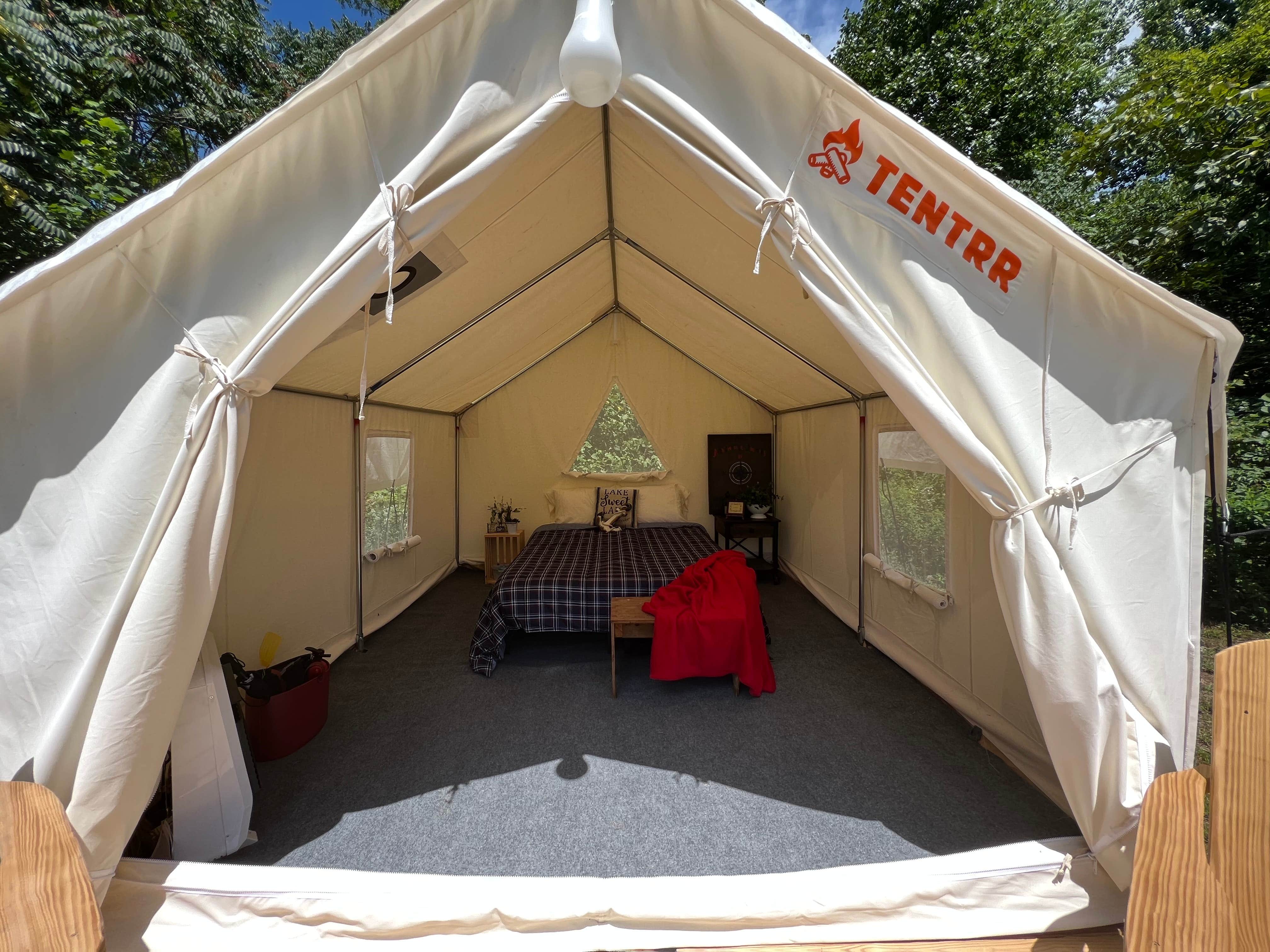 The Dyrt's photo at Tentrr Signature Site - Jester at Defenders Retreat - Site C near Bloomington Springs, TN