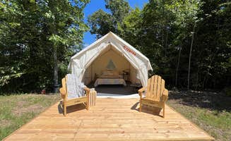 The Dyrt's photo at Tentrr Signature Site - Goose at Defenders Retreat - Coleman Outfitted Site near Gainesboro, TN