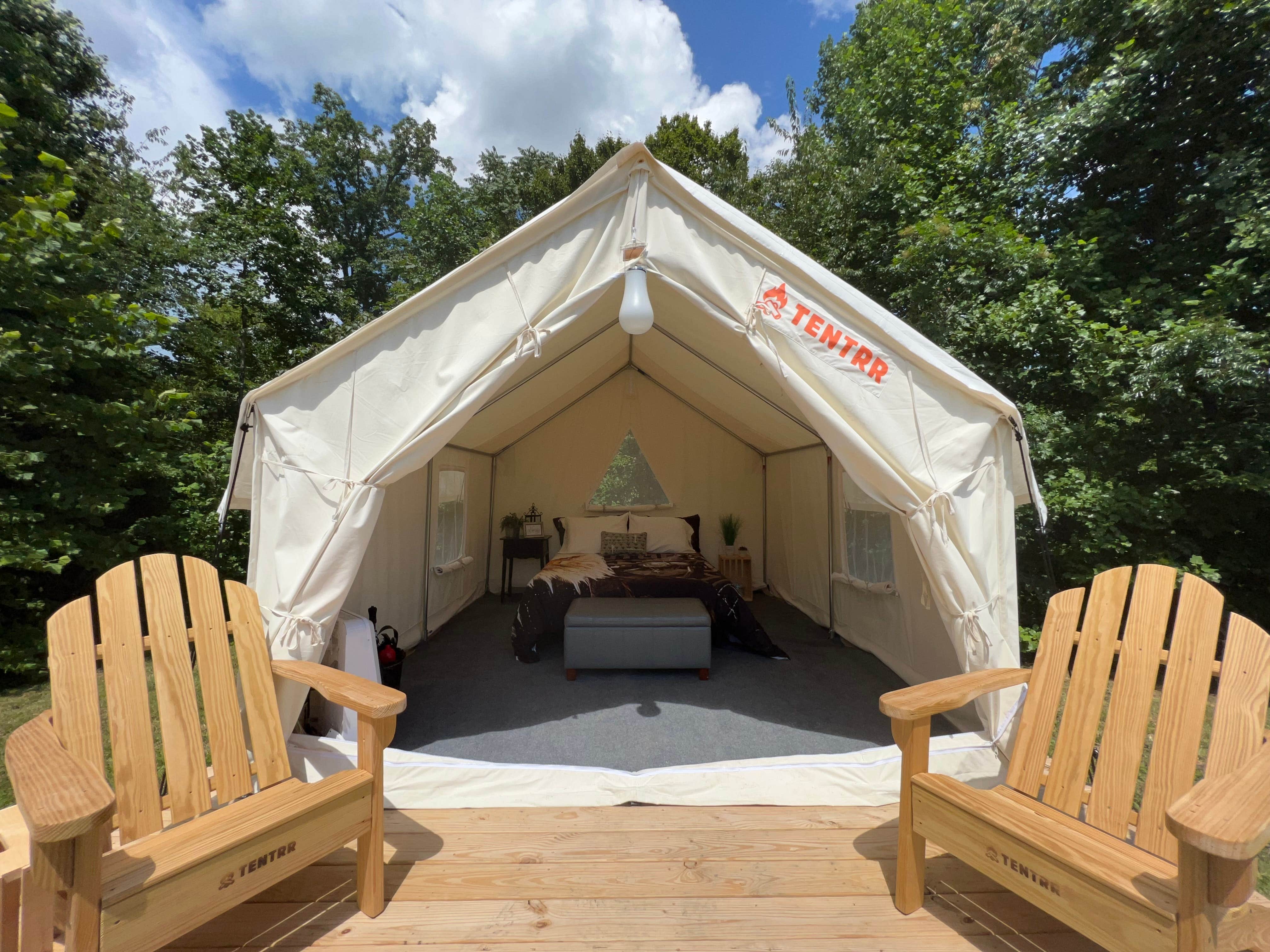 The Dyrt's photo at Tentrr Signature Site - Rooster at Defenders Retreat - Site A near Granville, TN