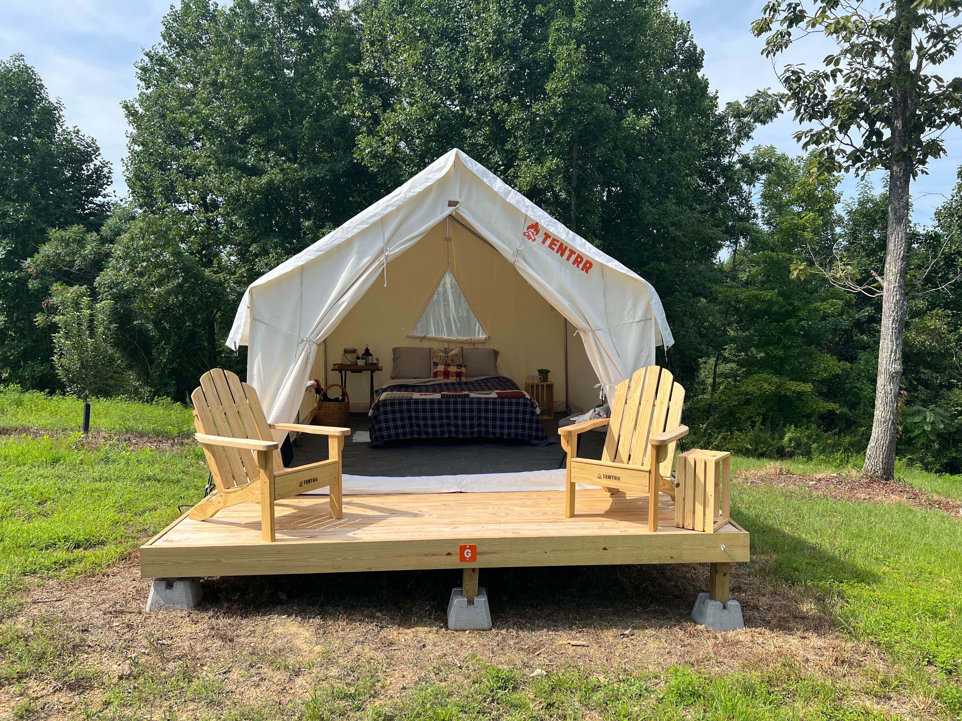The Dyrt's photo at Tentrr Signature Site - Sundown at Defenders Retreat - Site G near Granville, TN