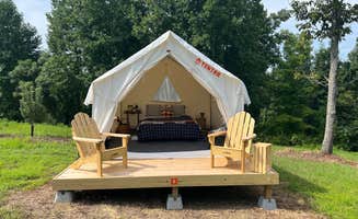 The Dyrt's photo at Tentrr Signature Site - Sundown at Defenders Retreat - Site G near Gainesboro, TN