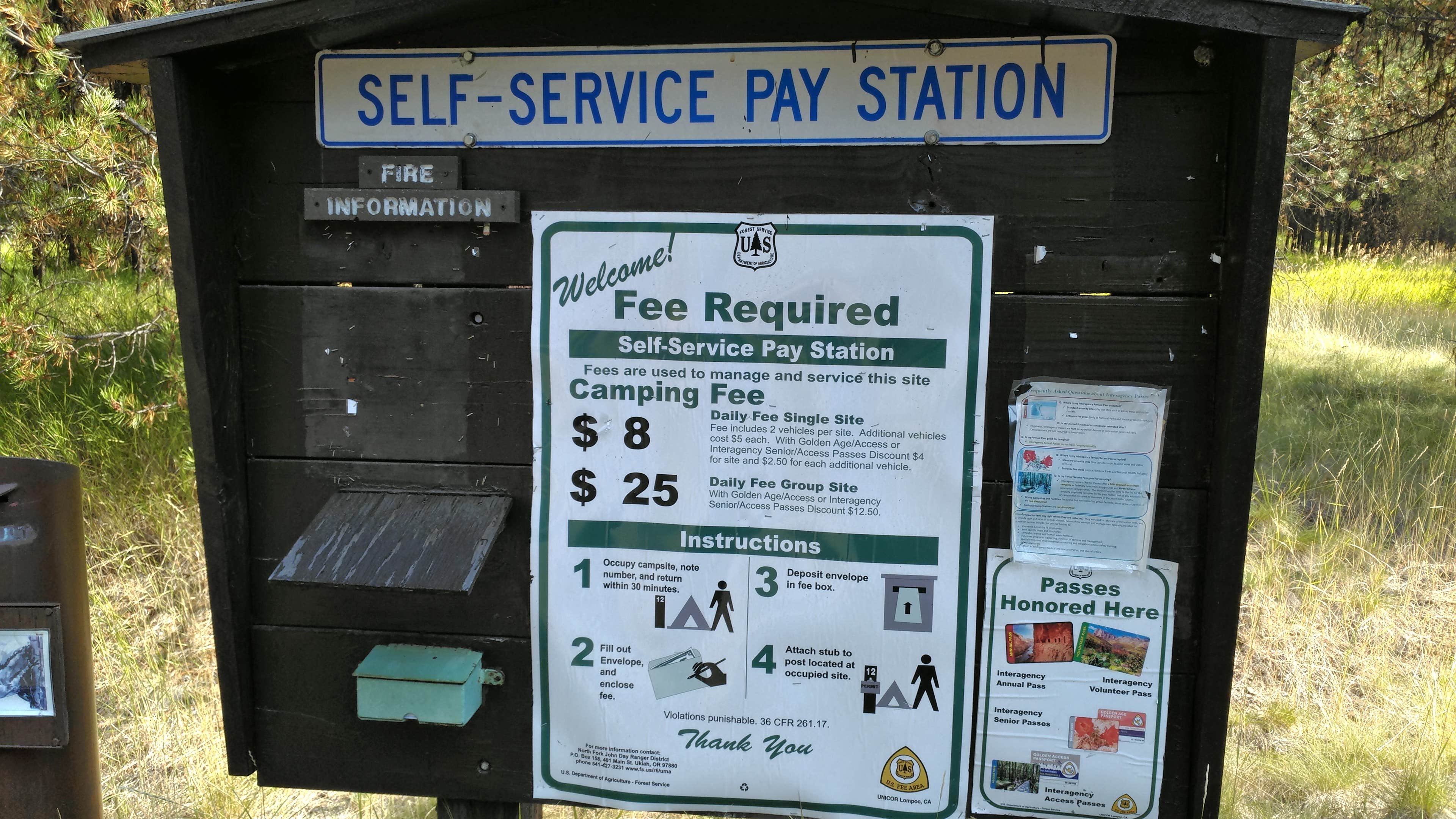 Camper-submitted photo at Bear Wallow Creek near Ukiah, OR