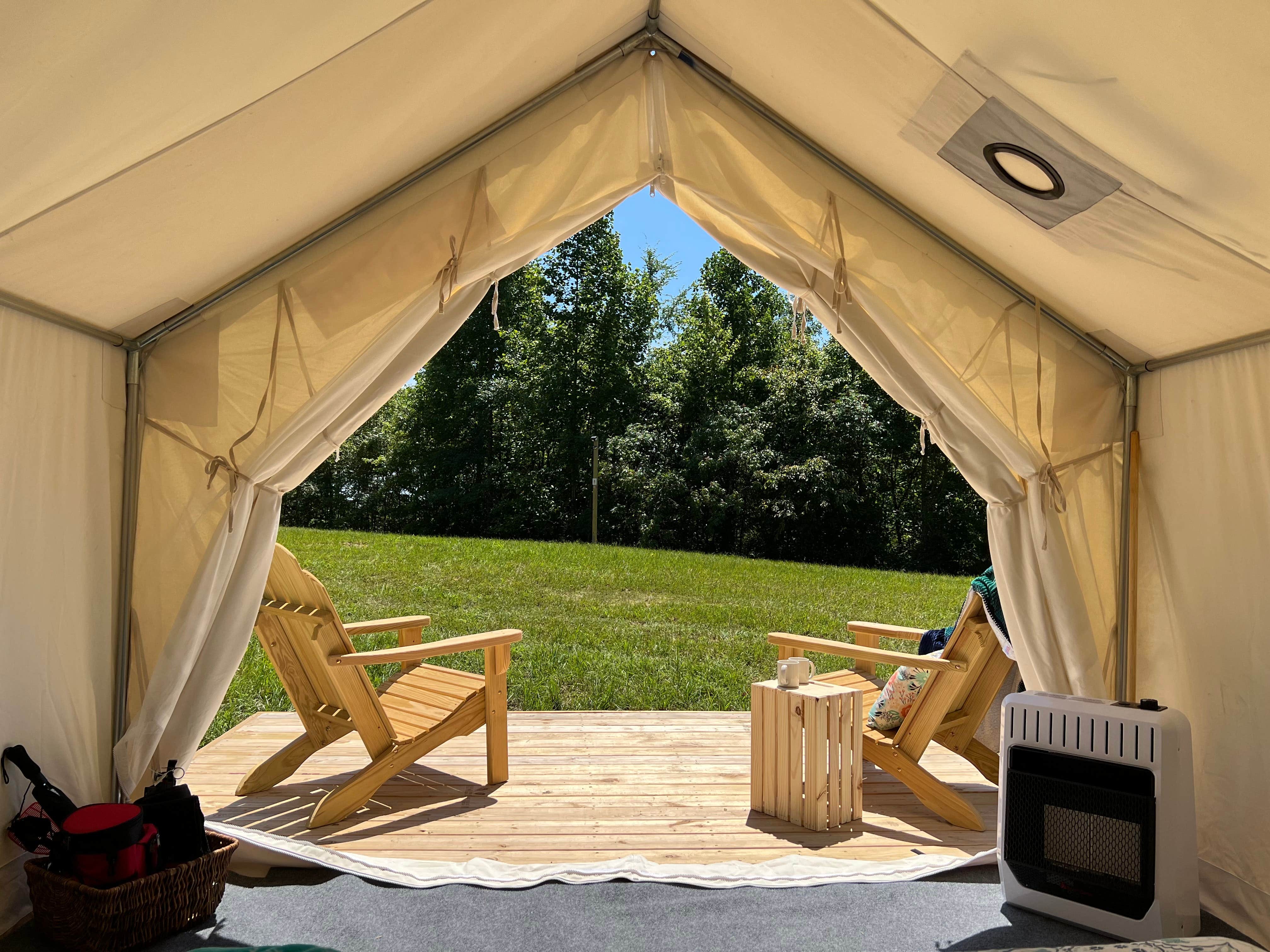 The Dyrt's photo at Tentrr Signature Site - Payback at Defenders Retreat - Site J near Granville, TN