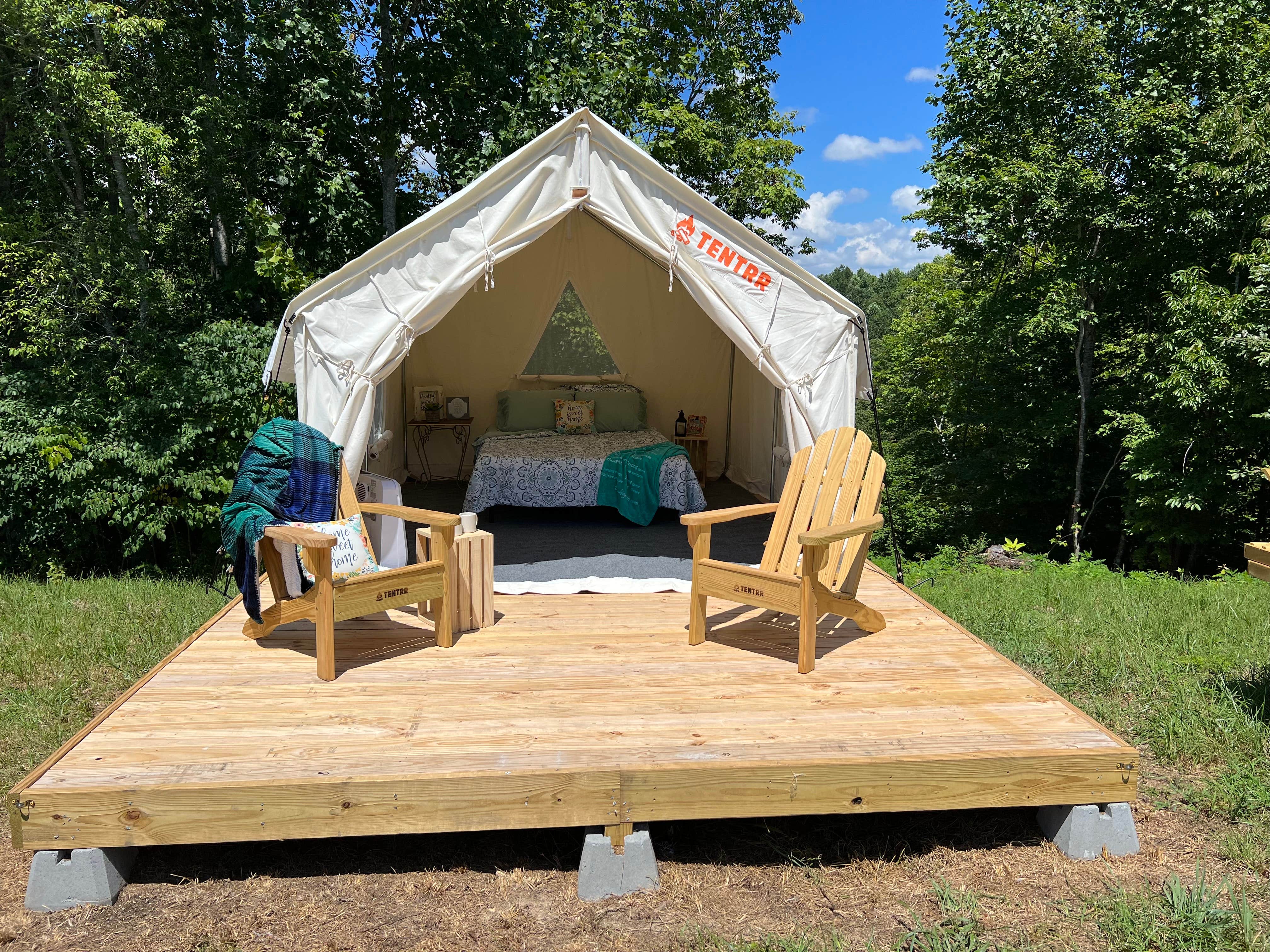 The Dyrt's photo at Tentrr Signature Site - Payback at Defenders Retreat - Site J near Lancaster, TN