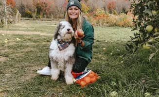 The Dyrt's photo of camping with pets at Tentrr Signature Site - Tranquility on the Farm: Mountain View near Arden, NY