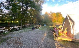 The Dyrt's photo of camping with pets at Tentrr Signature Site - Tranquility on the Farm: Riverview near Arden, NY