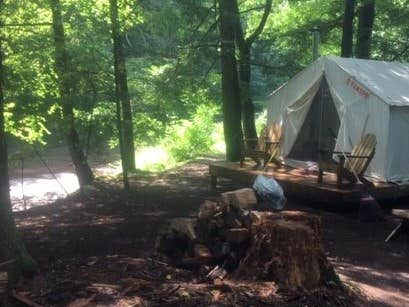 The Dyrt's photo at Tentrr Signature Site - Stream Side near Long Pond, PA