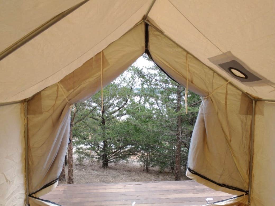 The Dyrt's photo at Tentrr Signature Site - Lakeview Hideaway at Blue Vista near Manhattan, KS