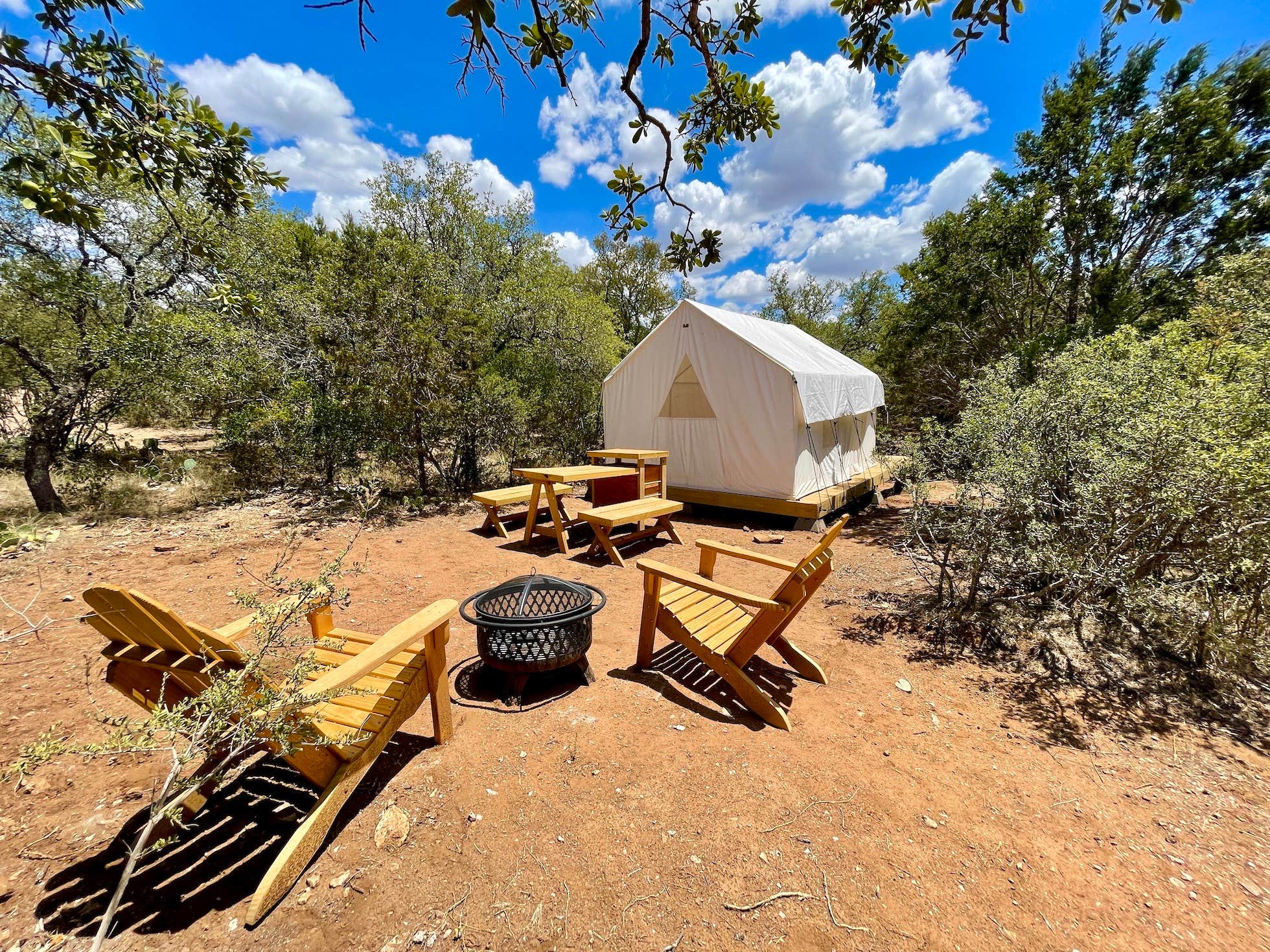 The Dyrt's photo at Tentrr Signature Site - Hill Country Adventure Outpost - 8 near Telegraph, TX