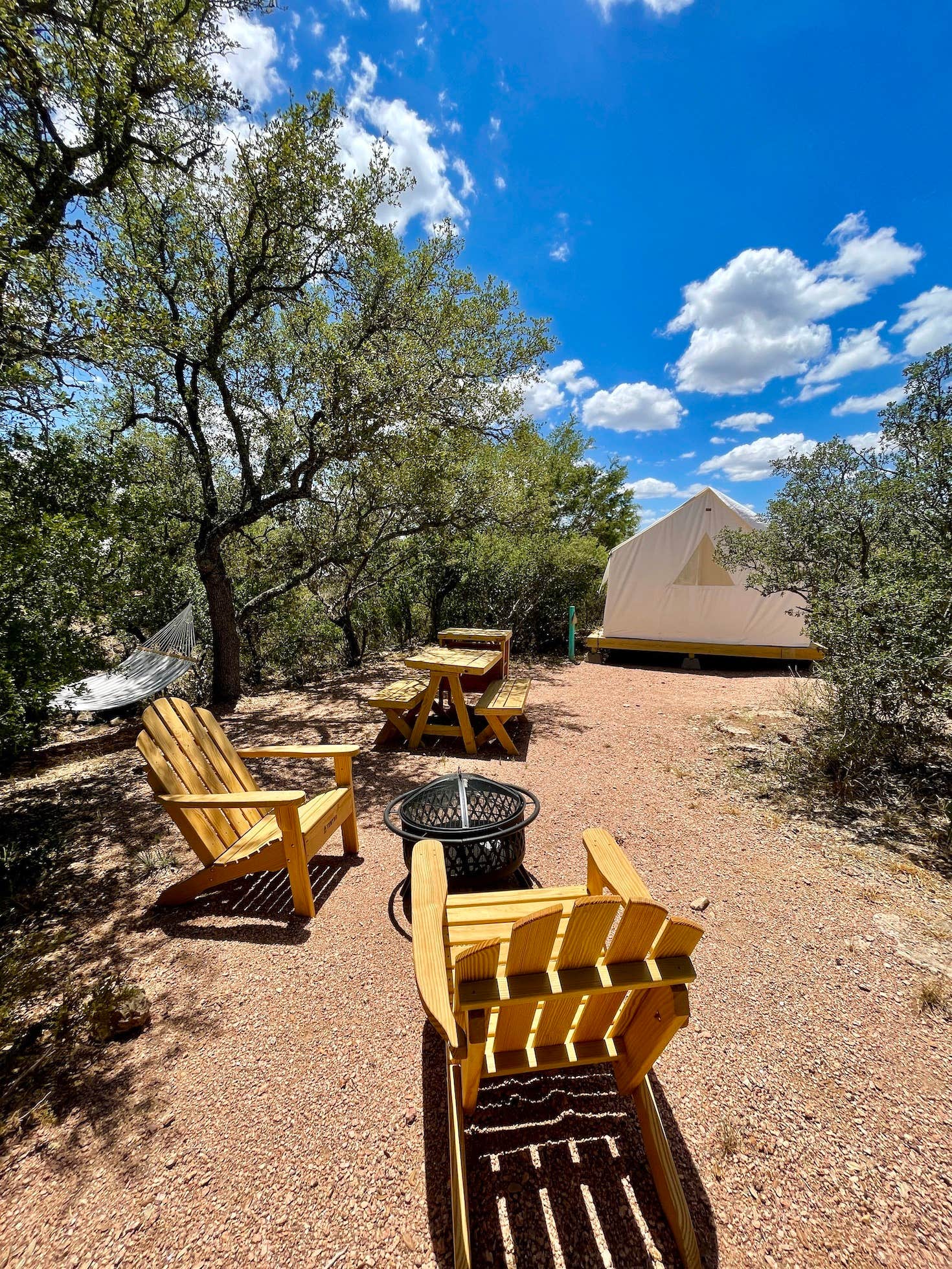 The Dyrt's photo at Tentrr Signature Site - Hill Country Adventure Outpost - 7 near Junction, TX