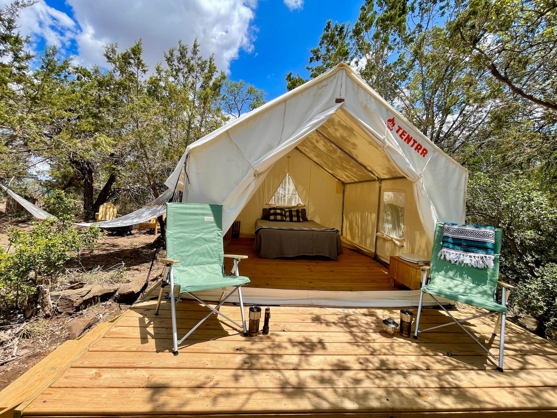 The Dyrt's photo at Tentrr Signature Site - Hill Country Adventure Outpost - 5B near Junction, TX