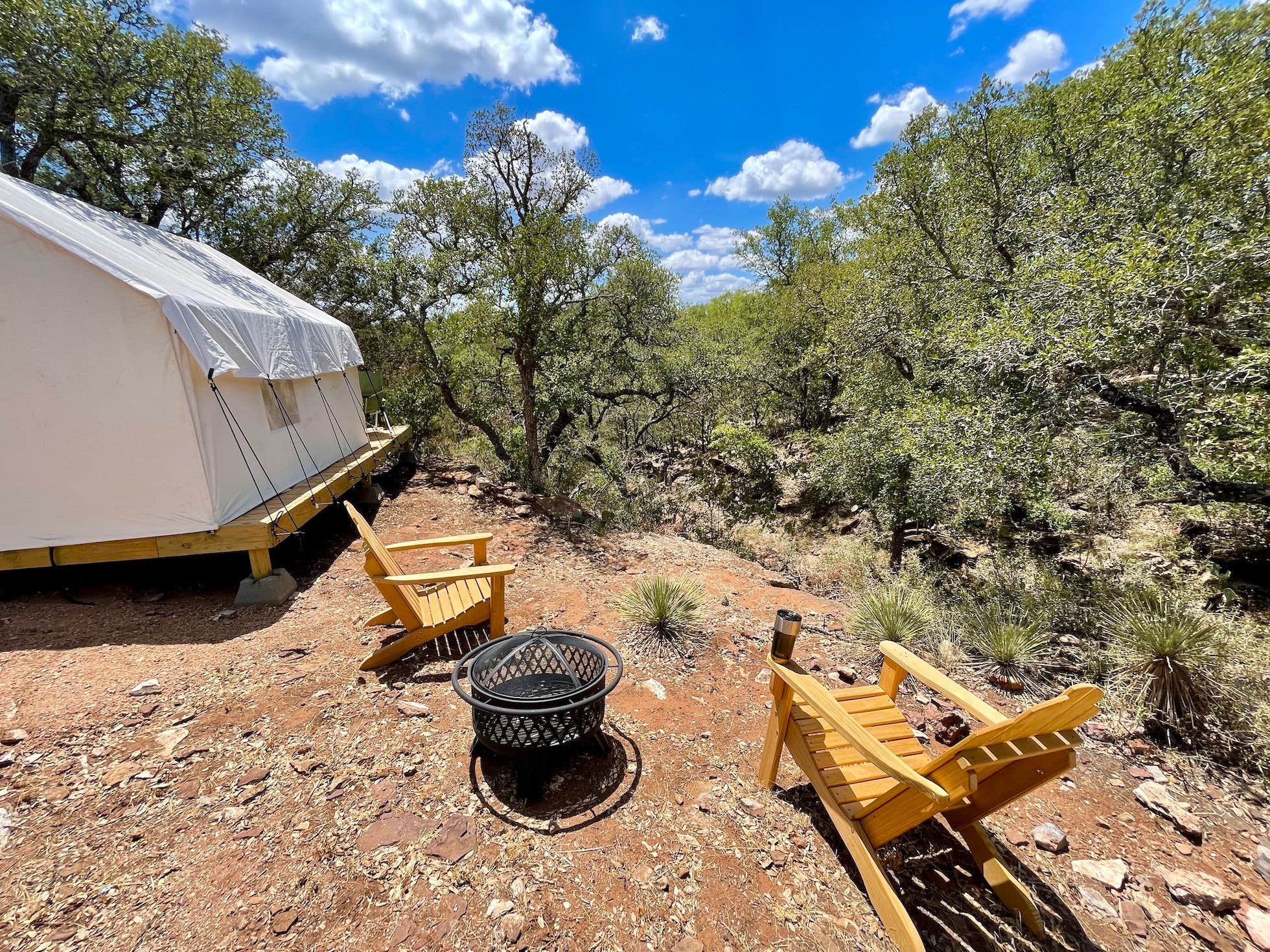 The Dyrt's photo at Tentrr Signature Site - Hill Country Adventure Outpost - 5A - Coleman Outfitted Site near Telegraph, TX
