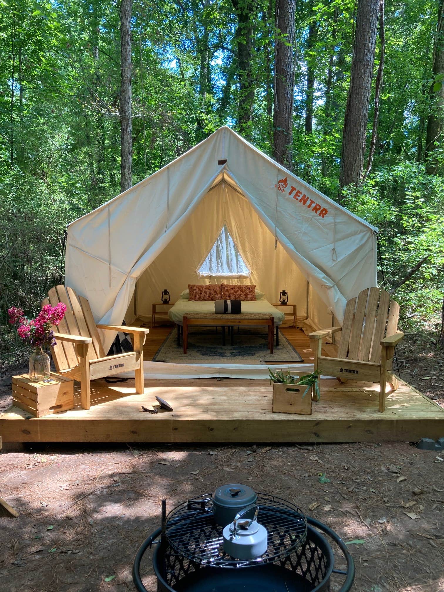Camper submitted image from Tentrr Signature Site - Herb'n Soul Sanctuary - 1