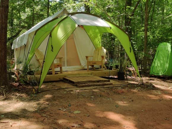 The Dyrt's photo at Tentrr Signature Site - Calming Stream near Simpsonville, SC