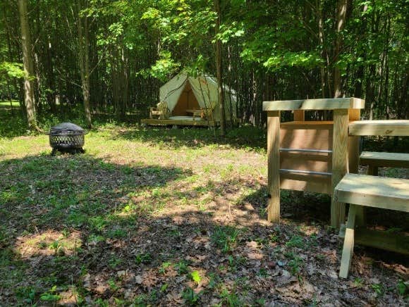 The Dyrt's photo at Tentrr Signature Site - Occanum Creek near Binghamton, NY