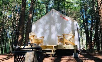 The Dyrt's photo at Tentrr Signature Site - Purple Haze at the Tentrr Catskill Retreat - Single Camp near Liberty, NY