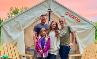 The Dyrt's photo at Tentrr Signature Site - Waters Edge @ Ewe Turn Farm near Minot, ME