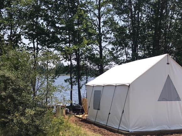 The Dyrt's photo at Tentrr Signature Site - Waters Edge @ Ewe Turn Farm near Greene, ME