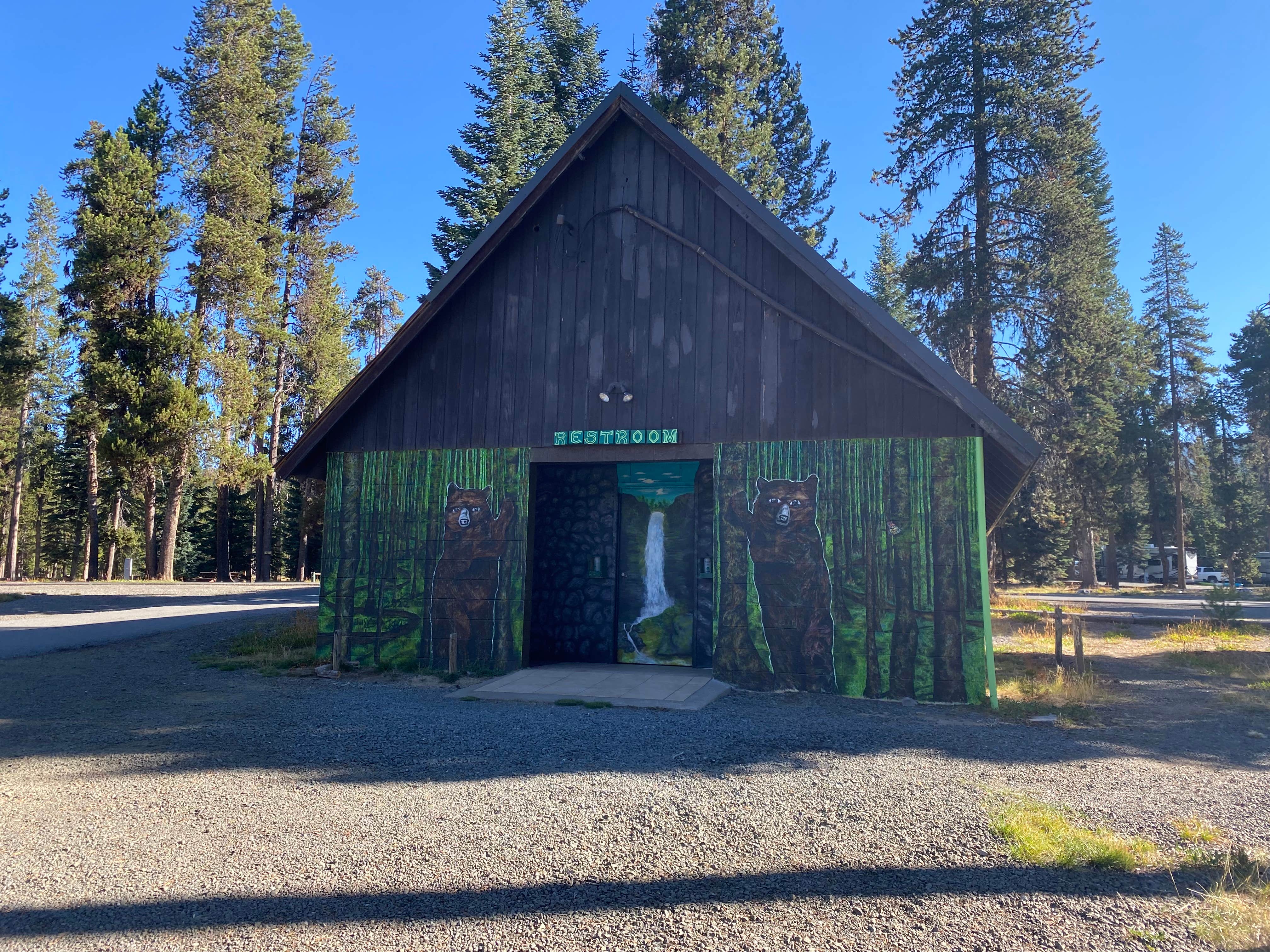 Amy & Stu B.'s photo of a cabin at Diamond Lake near Crescent, OR