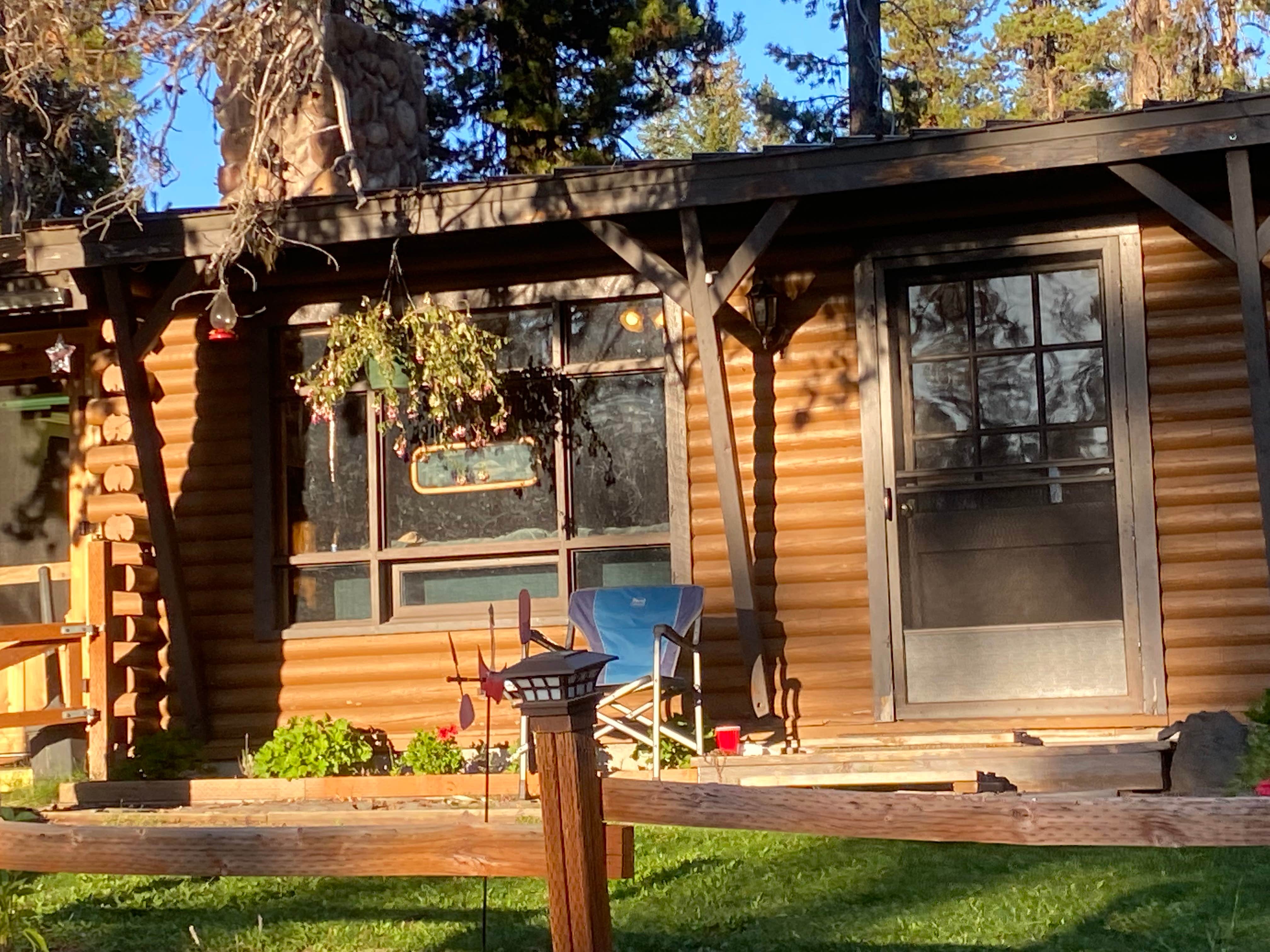 Amy & Stu B.'s photo of glamping accommodations at Diamond Lake near La Pine, OR