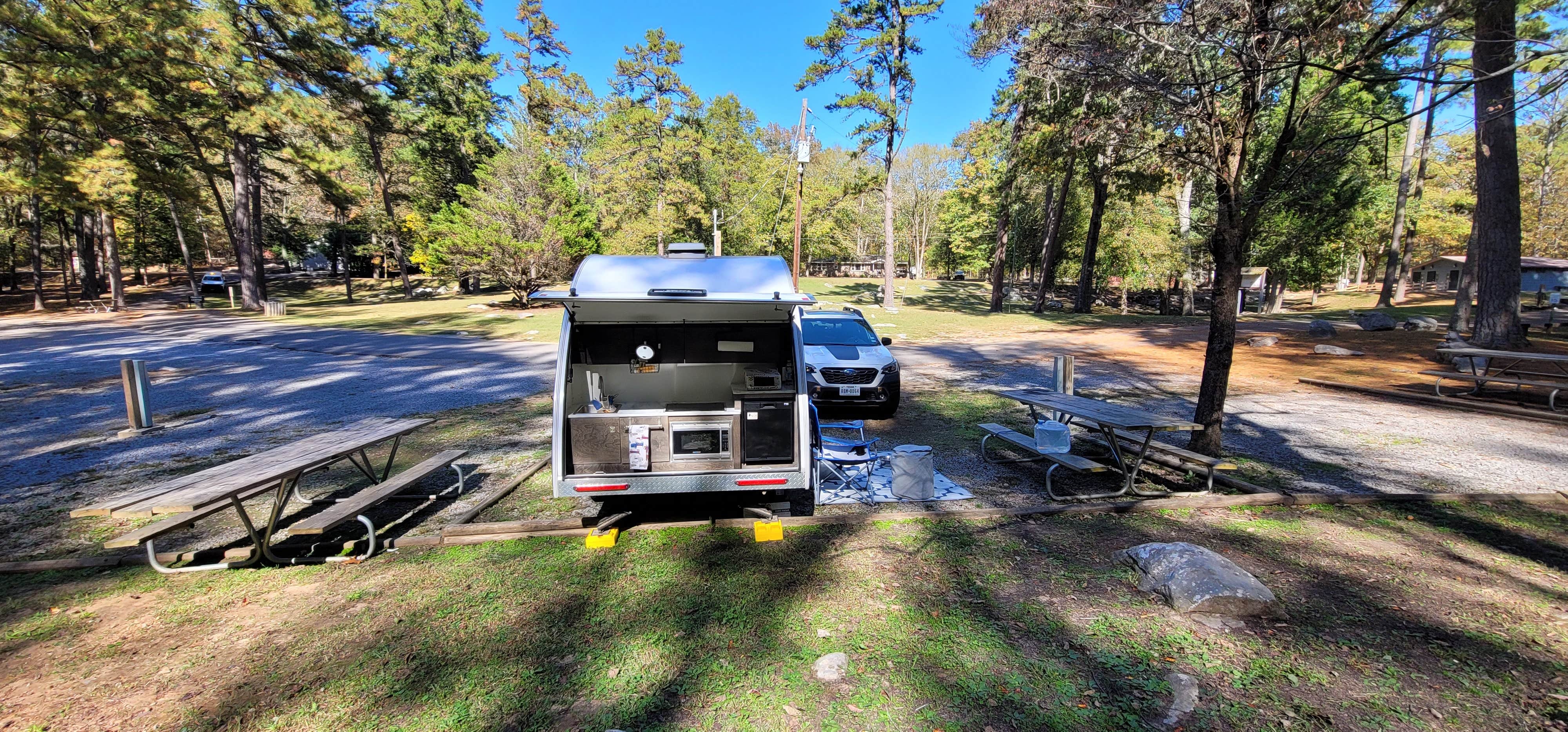 Amy G.'s photo of rv camping at Rickwood Caverns State Park Campground near Cullman, AL
