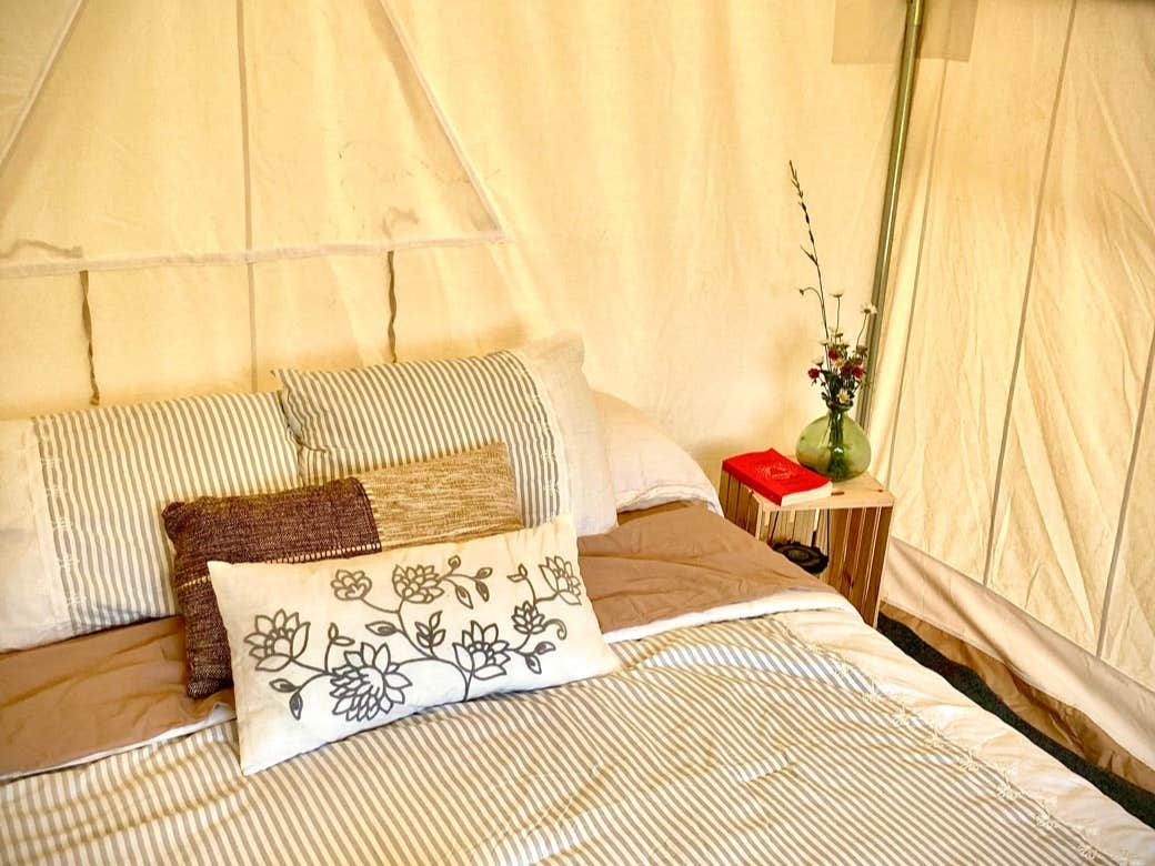 The Dyrt's photo of glamping accommodations at Tentrr Signature Site - Frisky Sward Barn Yard Bliss near Red Hook, NY