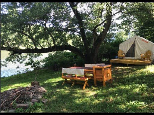 The Dyrt's photo at Tentrr Signature Site - Adams River Run near Upper Delaware National Scenic and Recreation River