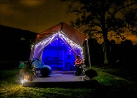Tentrr Signature Site - Little Sit Farm   Cosmic Glamping Site