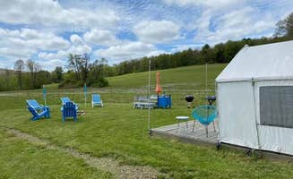 The Dyrt's photo at Tentrr Signature Site - Little Sit Farm Cosmic Glamping Site near Brackney, PA