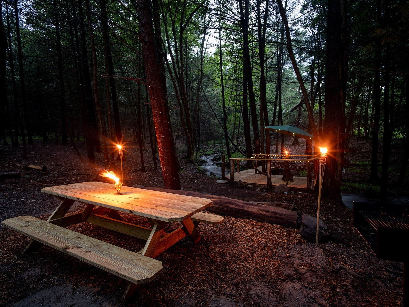 The Dyrt's photo at Tentrr Signature Site - Waterfall Paradise, Walking Distance to River near Cuddebackville, NY