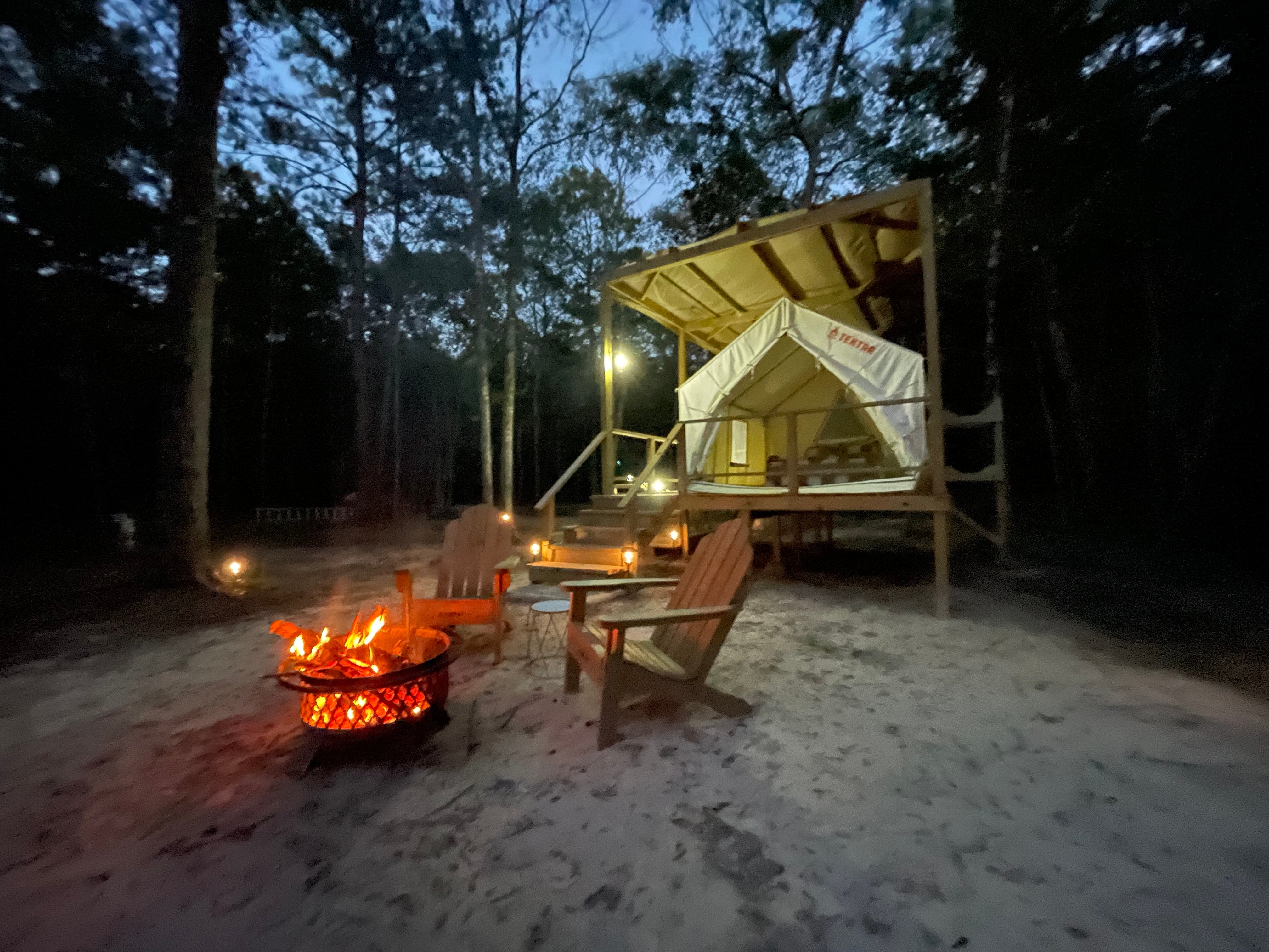 Camper submitted image from Tentrr Signature Site - Piney Woods Outpost - 2
