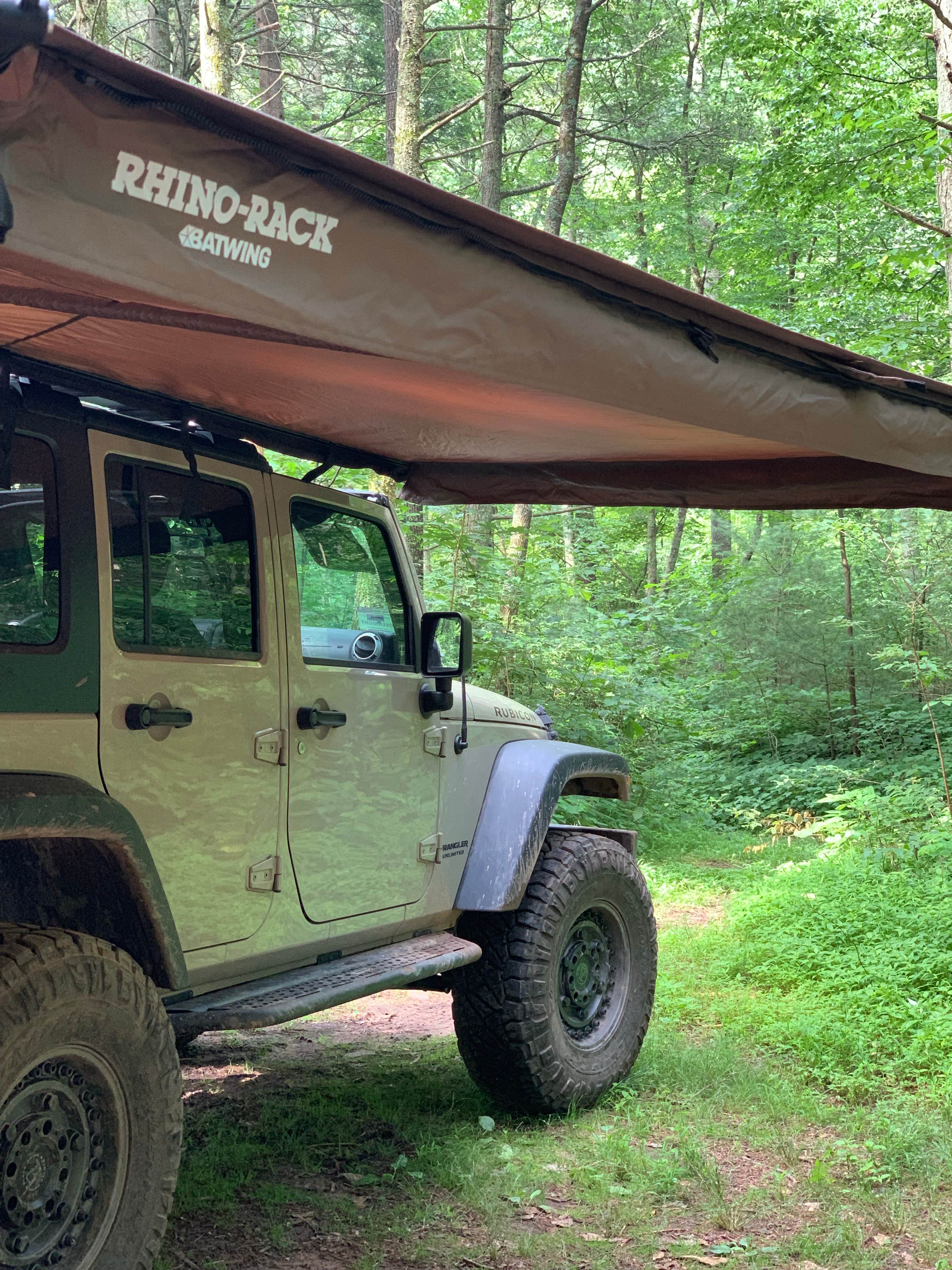 Camper-submitted photo at Hone Quarry near Singers Glen, VA