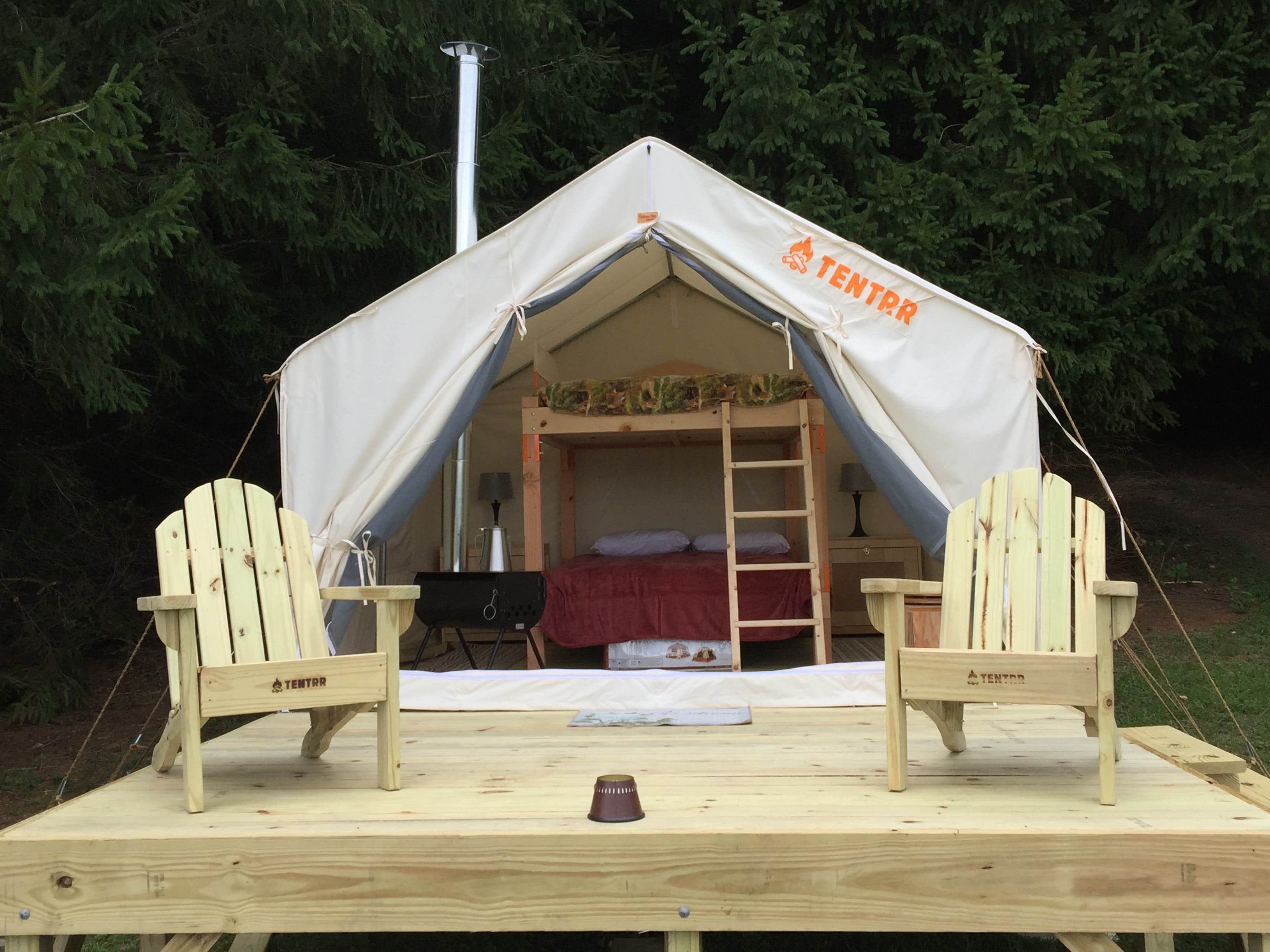 The Dyrt's photo at Tentrr Signature Site - Valley View Serenity near Trout Creek, NY