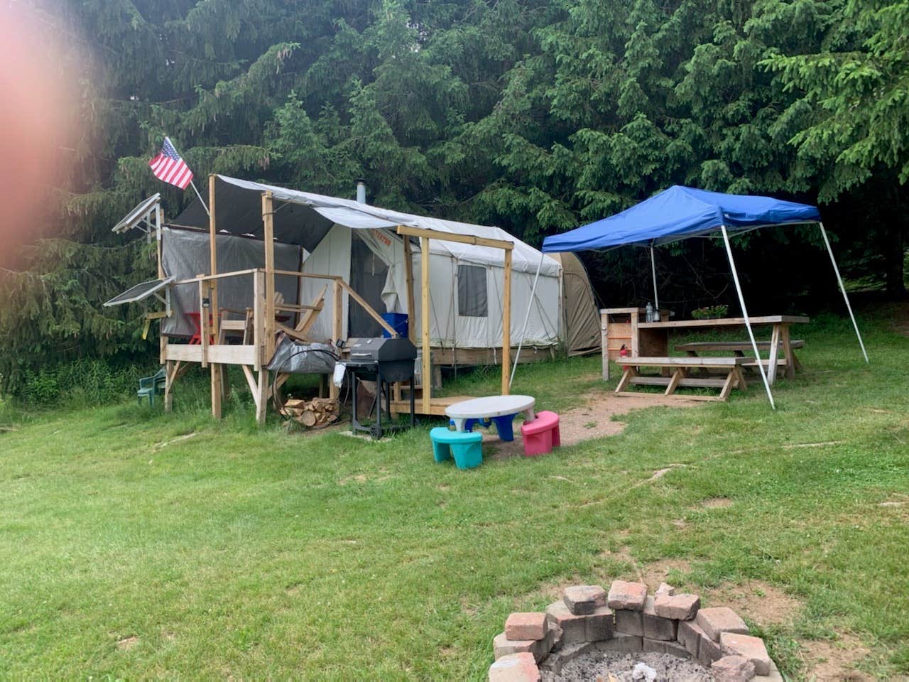 The Dyrt's photo at Tentrr Signature Site - Valley View Serenity near Trout Creek, NY