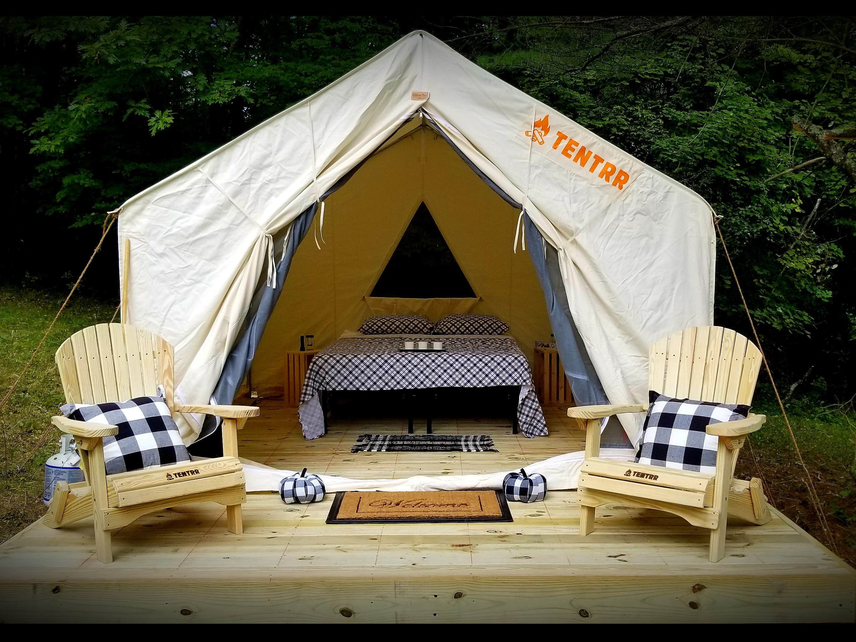 The Dyrt's photo at Tentrr Signature Site - Big Wood near Hensonville, NY