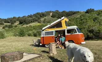 Camping near El Capitán State Beach: Camp Out @ Free Dog Farms, Solvang, California