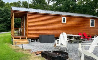 Tammy M.'s photo of a cabin at Indian Creek Campground near Cookeville, TN