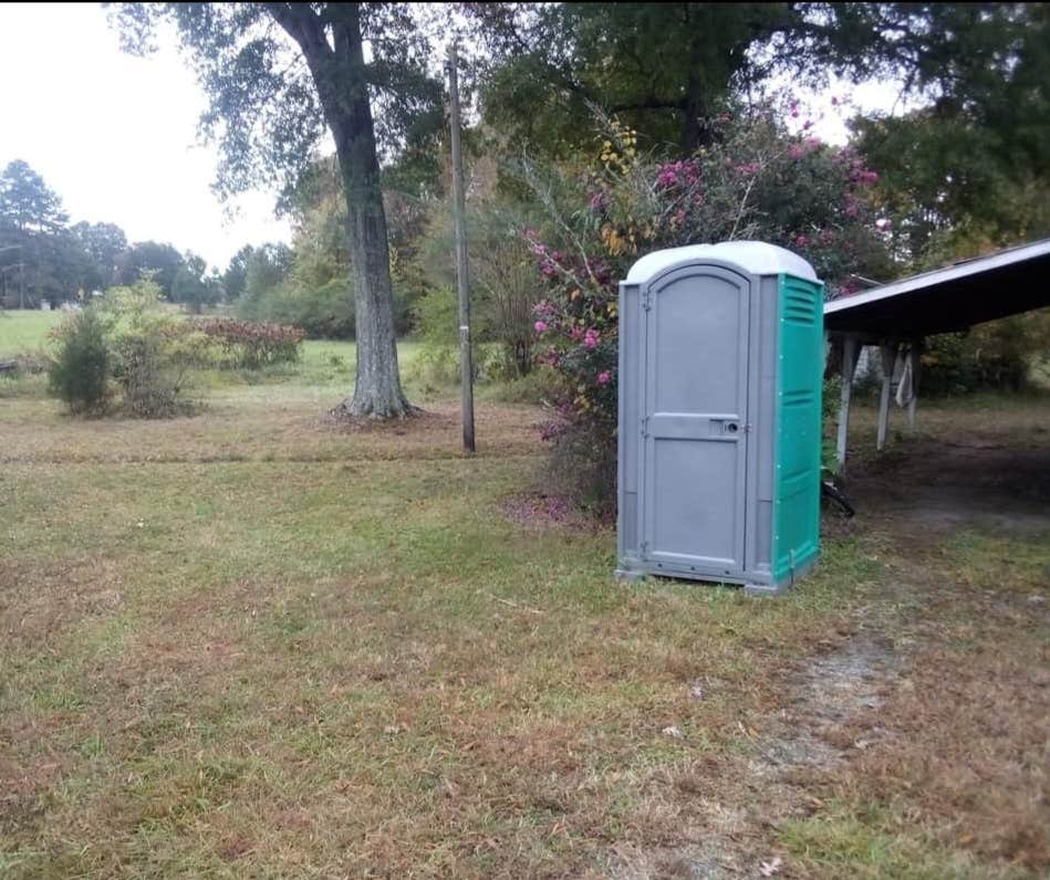 C's photo of glamping accommodations at Callahan's Hideaway near Wake Forest, NC