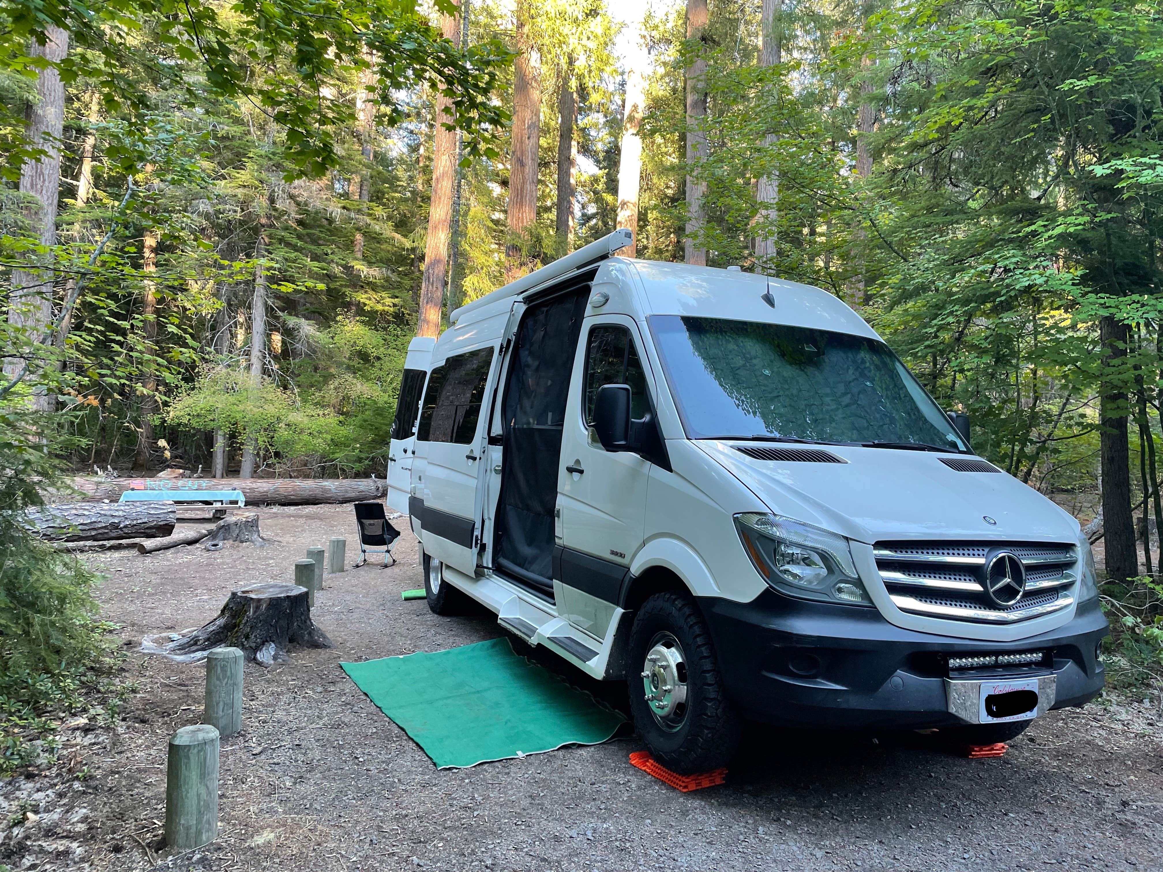 Lisa's photo of rv camping at Union Creek Campground - Rogue River - TEMPORARILY CLOSED near Crater Lake, OR
