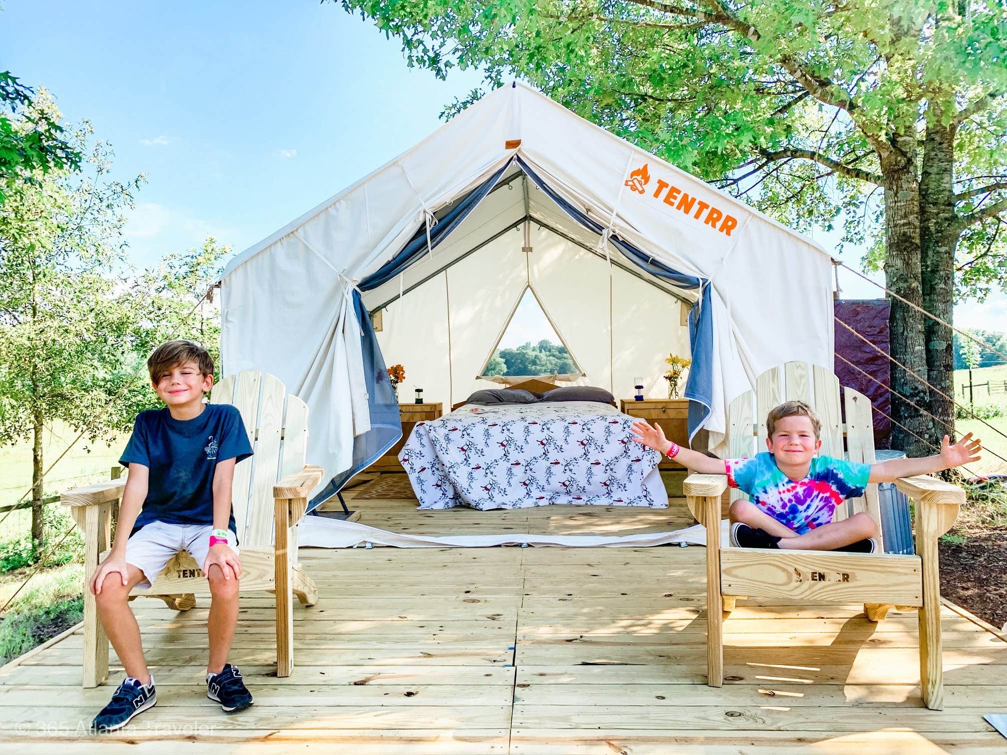 The Dyrt's photo at Tentrr Signature Site - Berry Farm Orchard View near Greensboro, GA