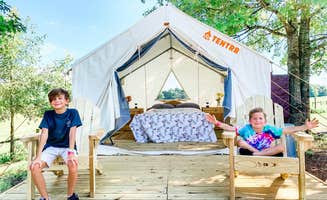 The Dyrt's photo at Tentrr Signature Site - Berry Farm Orchard View near Greensboro, GA
