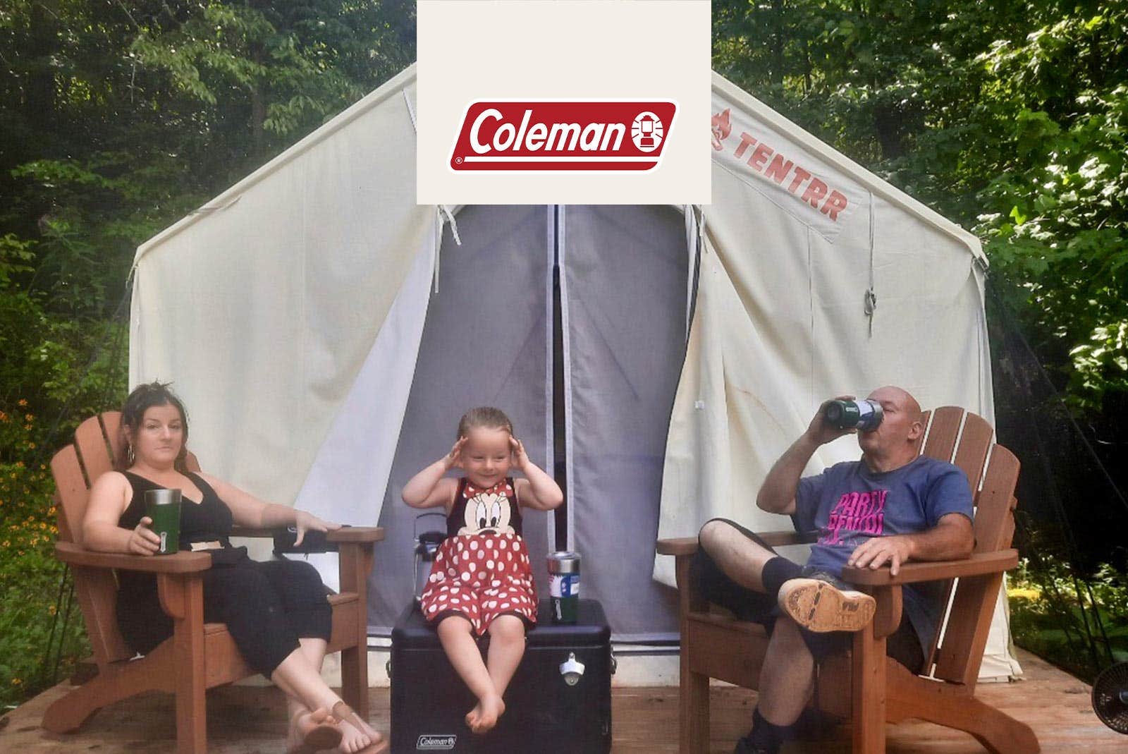 The Dyrt's photo at Tentrr Signature Site - Hiwassee Hideout - Coleman Outfitted Site near Farner, TN