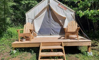 The Dyrt's photo at Tentrr Signature Site - Hiwassee Hideout - Coleman Outfitted Site near Turtletown, TN